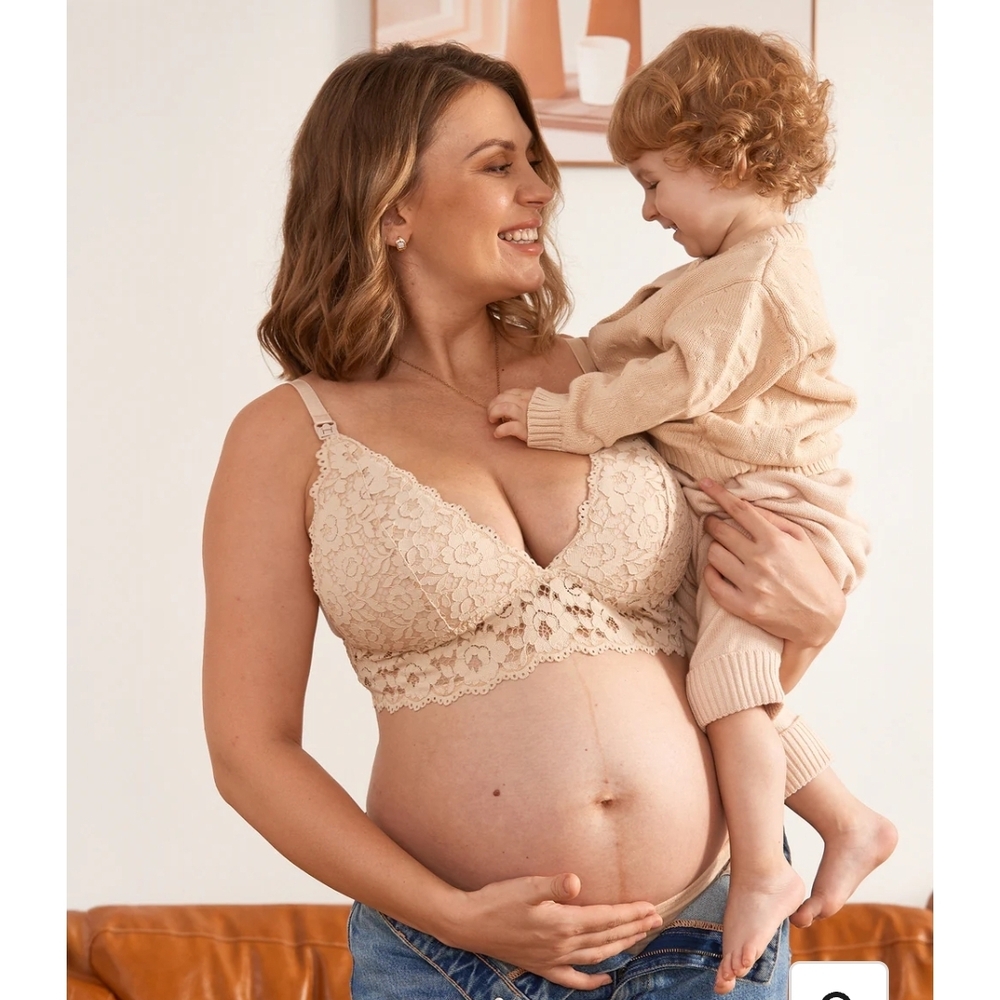 Momanda Lace Nursing Bra